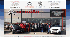 Desktop Screenshot of garage-vigier.fr